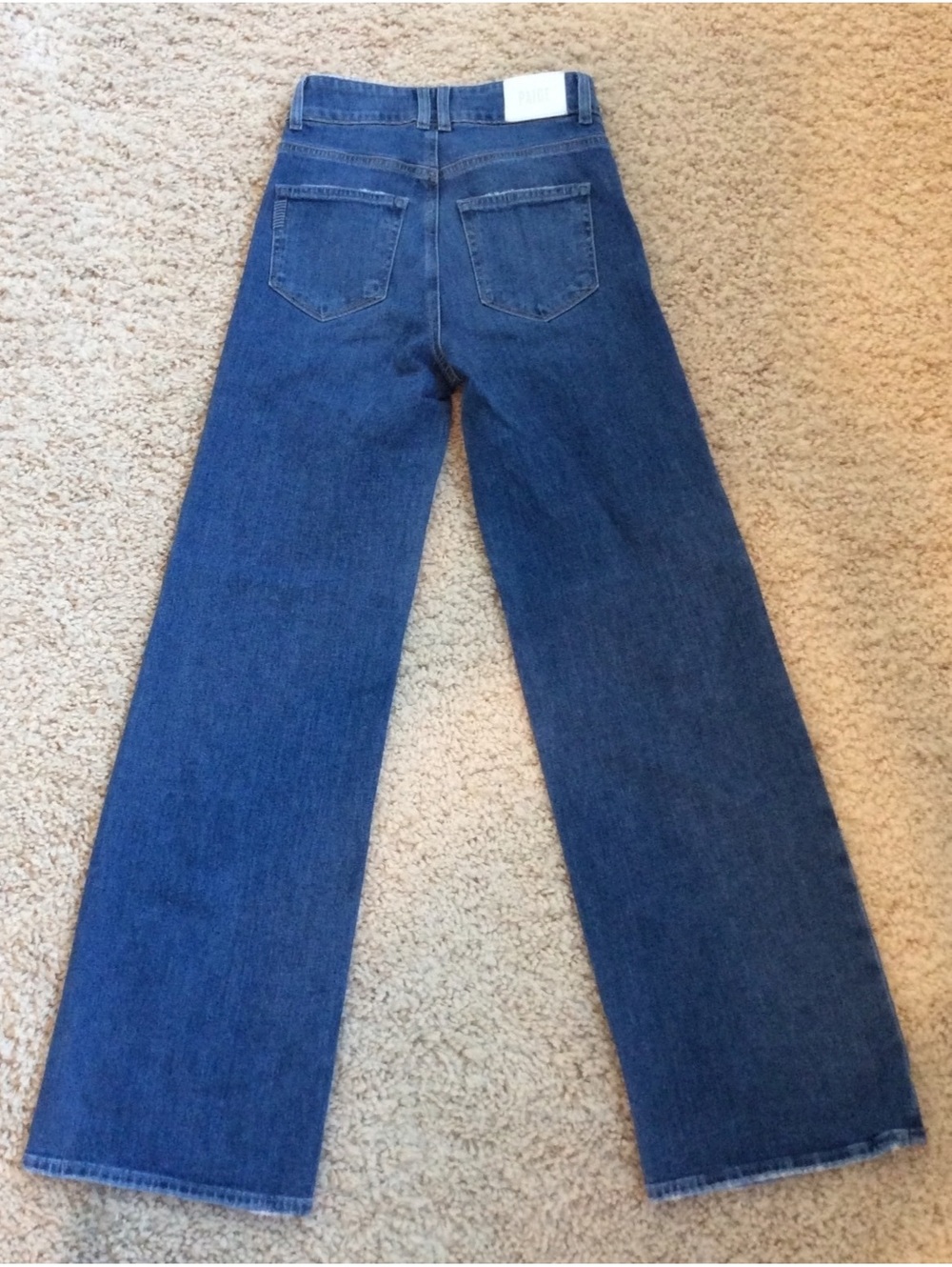 Paige Sasha Wide Leg High Waisted Jeans - 24 - Picture 7 of 9